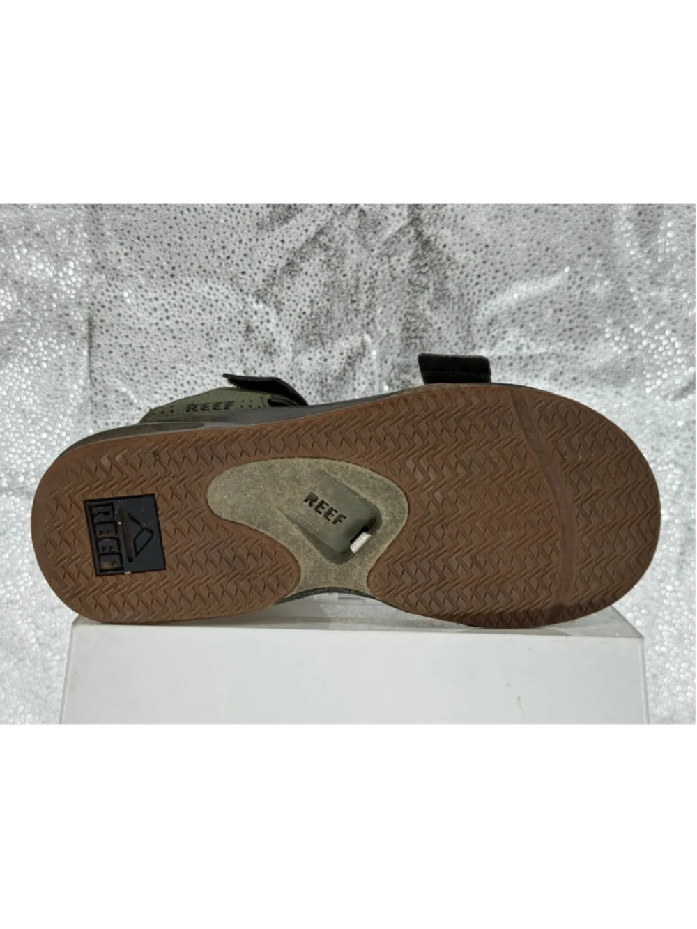 Men's Reef Sandals Olive and Black size 9 US